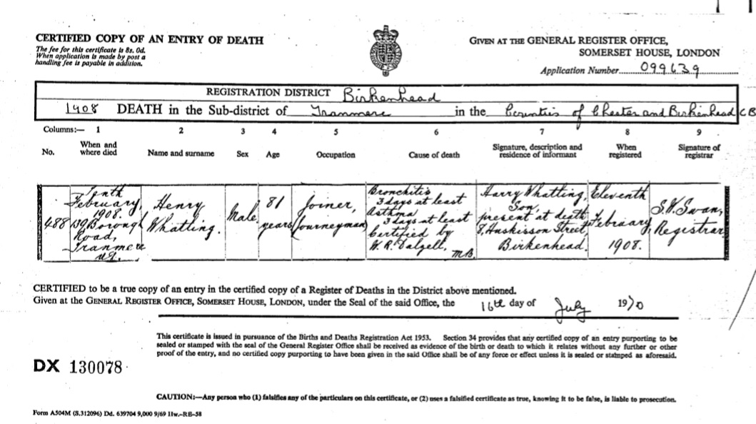 death cert